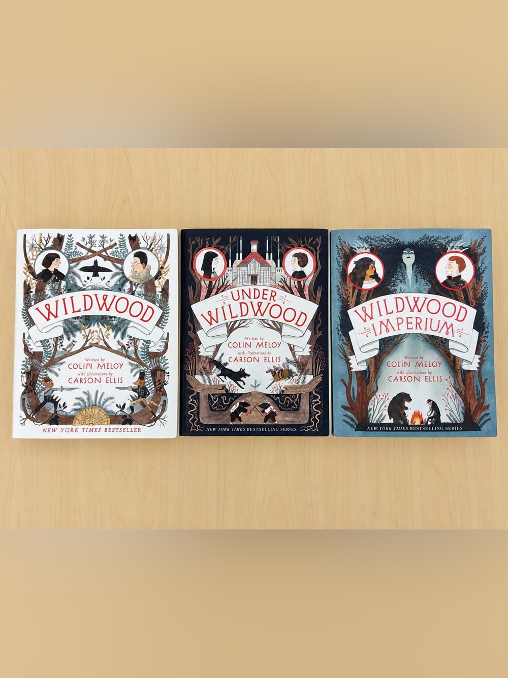 Balzer + Bray Wildwood Chronicles 3-Book Set / Soft cover Series by Colin